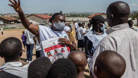 The rare Ebola outbreak is one danger. Attacks on healthcare workers are another