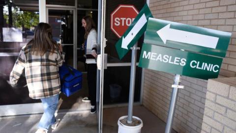 This year's U.S. measles cases have already broken 2025's record