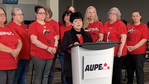 Thousands of AUPE health workers poised to strike