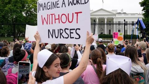 Trump admin's plan to reduce access to some student loans angers nurses, health care groups