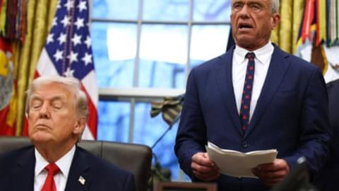 Trump signs order overriding CDC vaccine schedule and breaking up measles, mumps and rubella shots