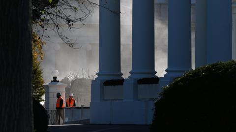 Trump's swift demolition of East Wing may have launched asbestos plumes