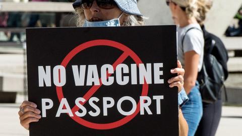 Were vaccine certificates a threat to liberty or the only option? Study considers if they should ever be used again