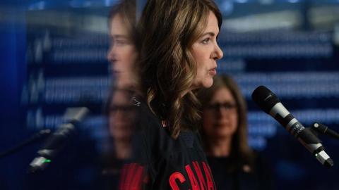 Why is Danielle Smith talking about quack COVID cures and anti-Christian discrimination at a conspiracy event?